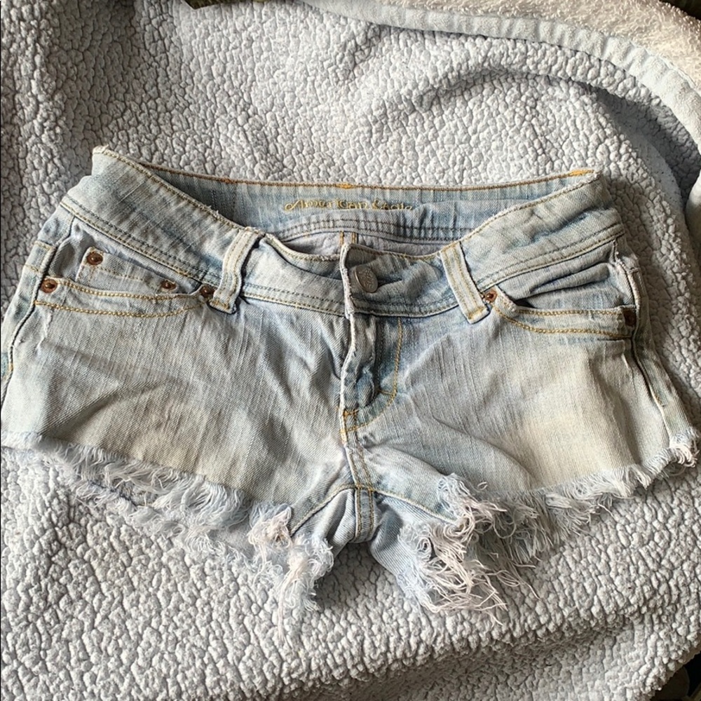American eagle size 0 jean shorts